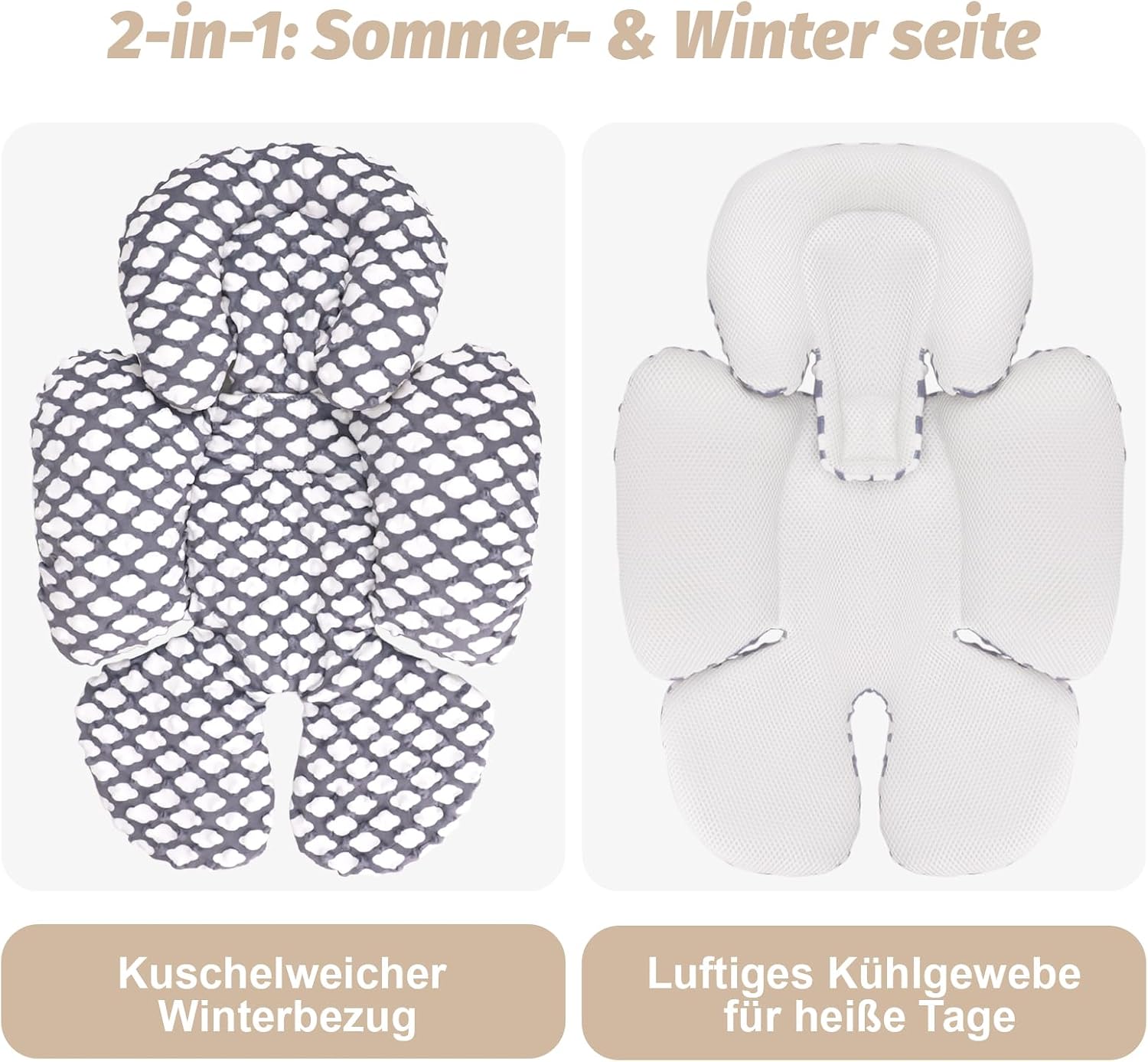 Thumbnail 3 de Baby Autositz-Kissen 2-in-1