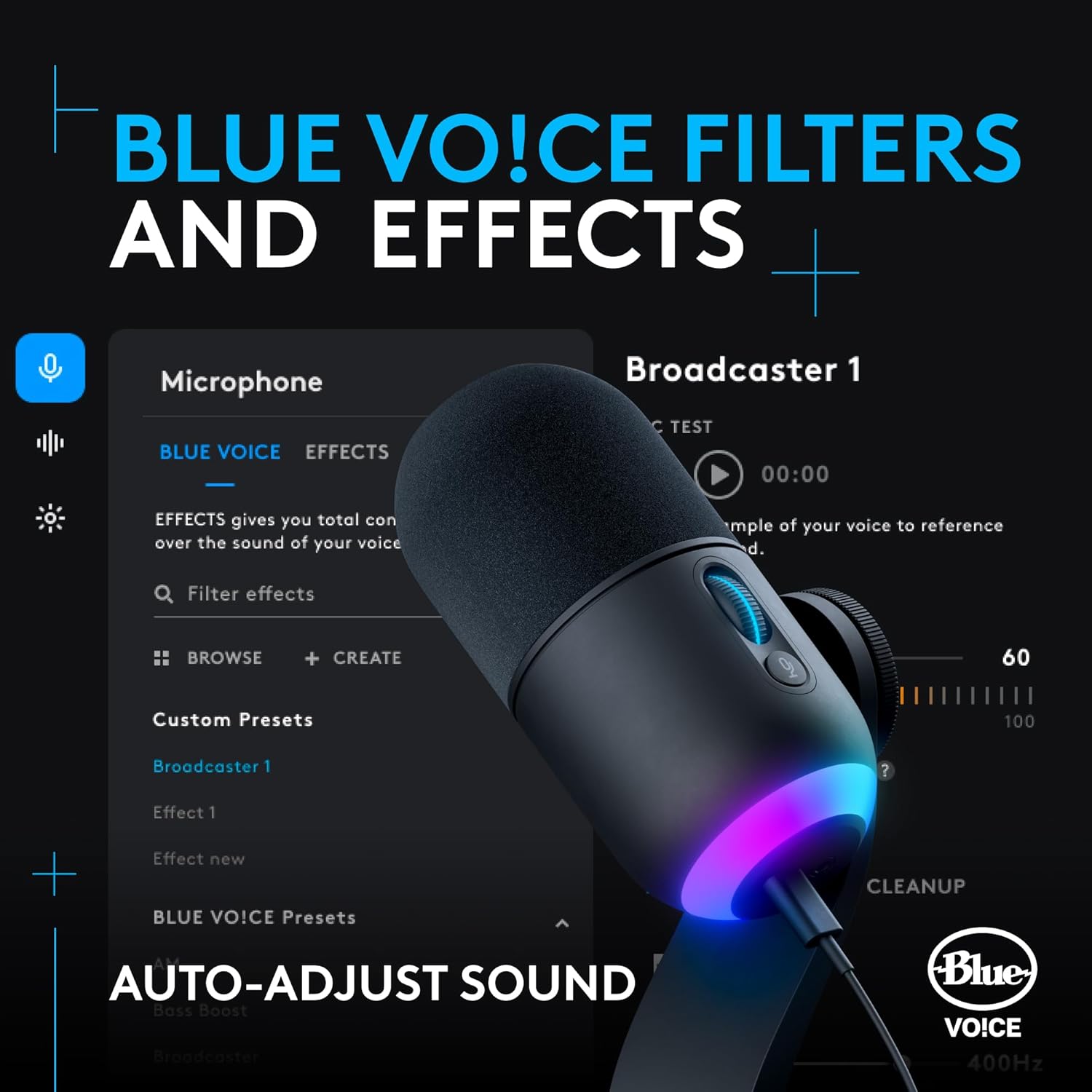 Detalle 2 de Logitech G Yeti GX USB microphone