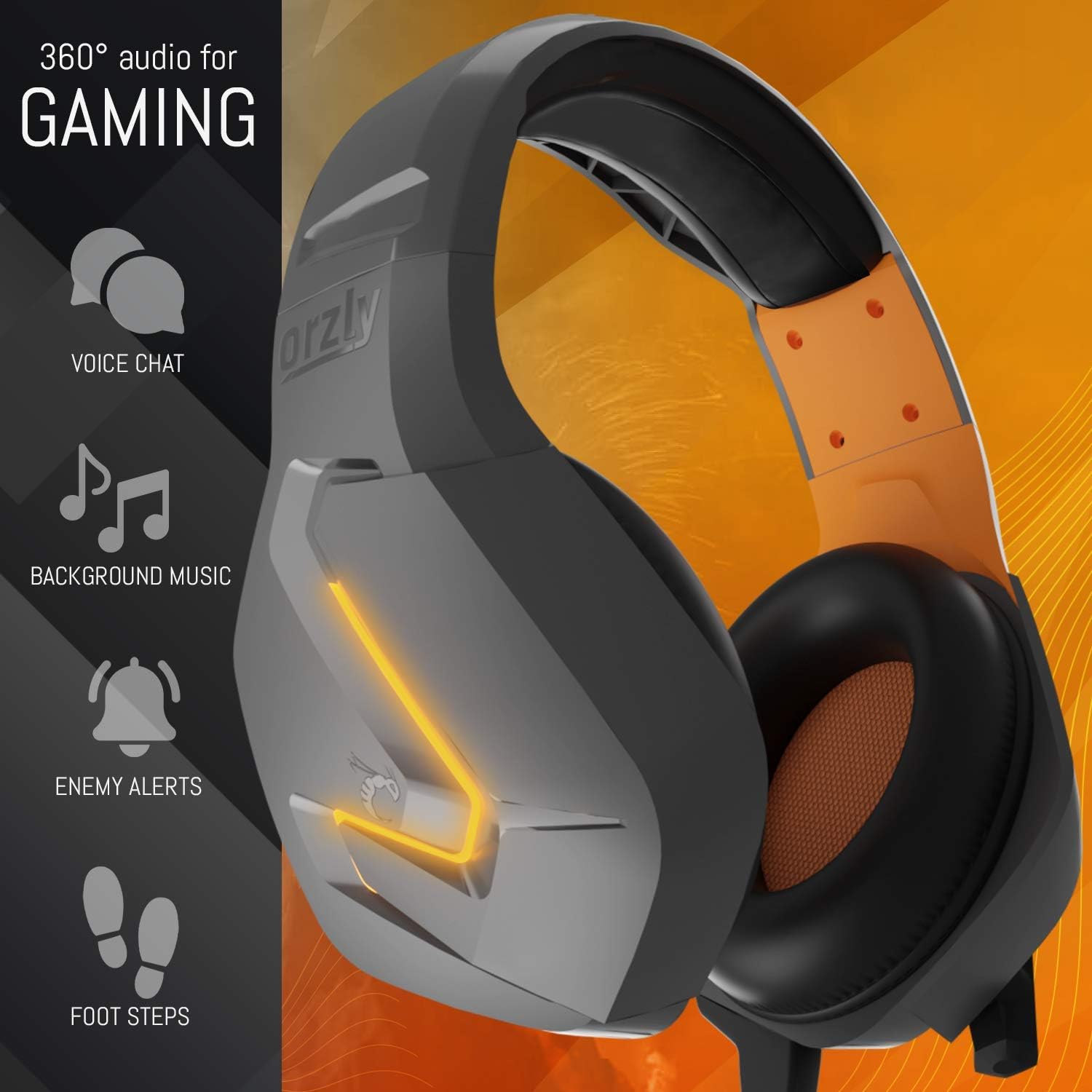 Thumbnail 1 de Hornet RXH-20 Vesuvius Gaming Headset 360 g