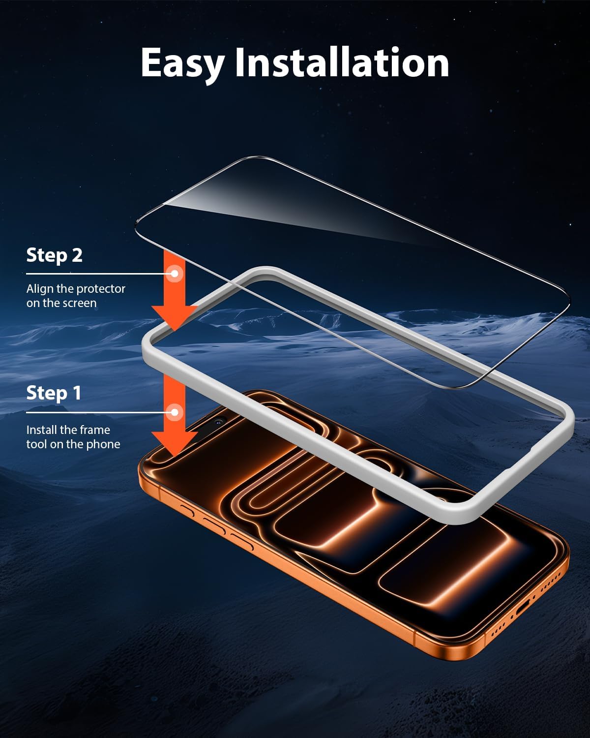 Thumbnail 5 de Mkeke iPhone 17 Pro Max Screen Protector