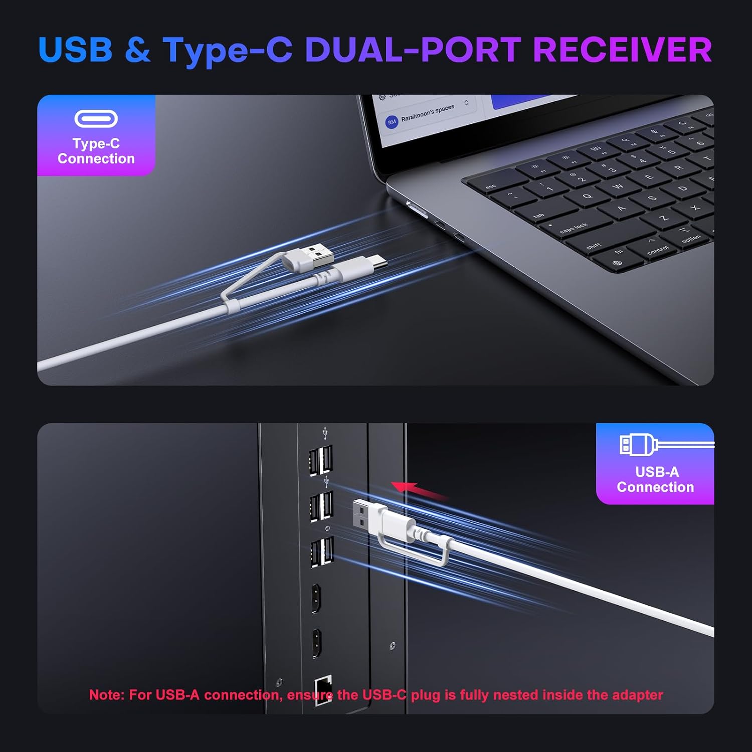 Detalle 1 de TECURS 75% Wired Gasket Mechanical Keyboard with RGB and Hot-Swappable Red Switches