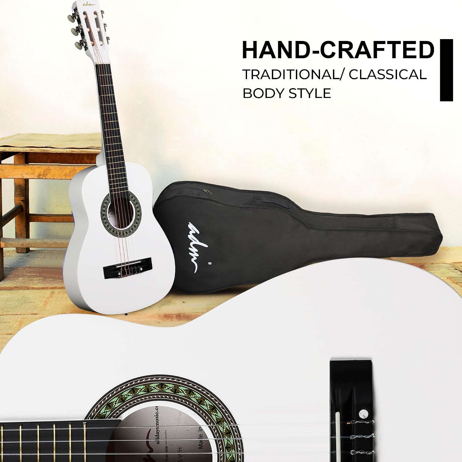 Thumbnail 6 de ADM Beginner Acoustic Classical Guitar, 30-Inch