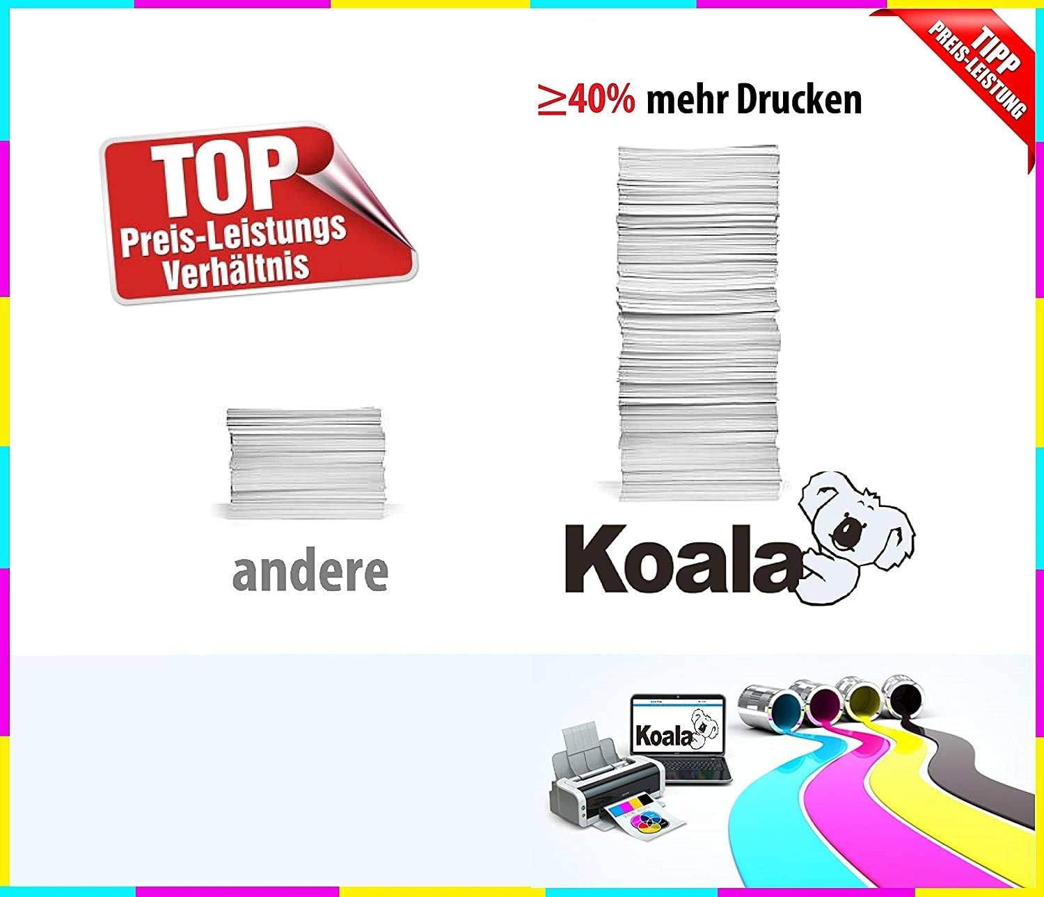 Detalle 1 de Koala 4-pack TN241/245 para Brother