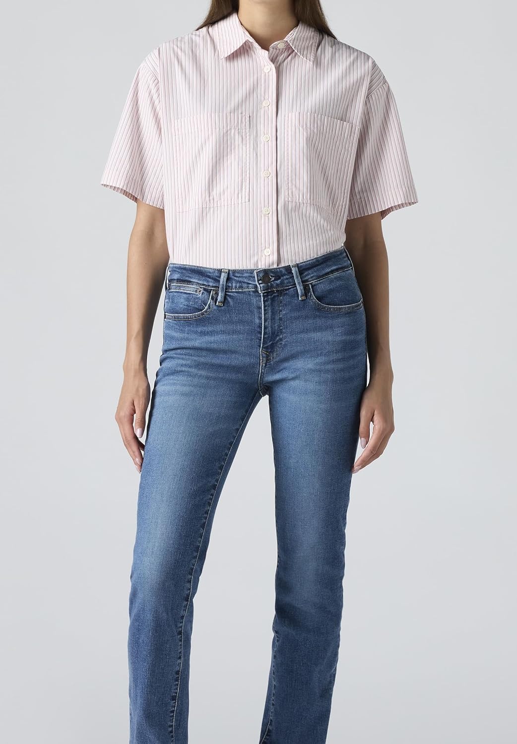 Thumbnail 3 de Levi’s Damen 712 Slim Fit Jeans – Slim Fit mit Wattleisten-Taschen