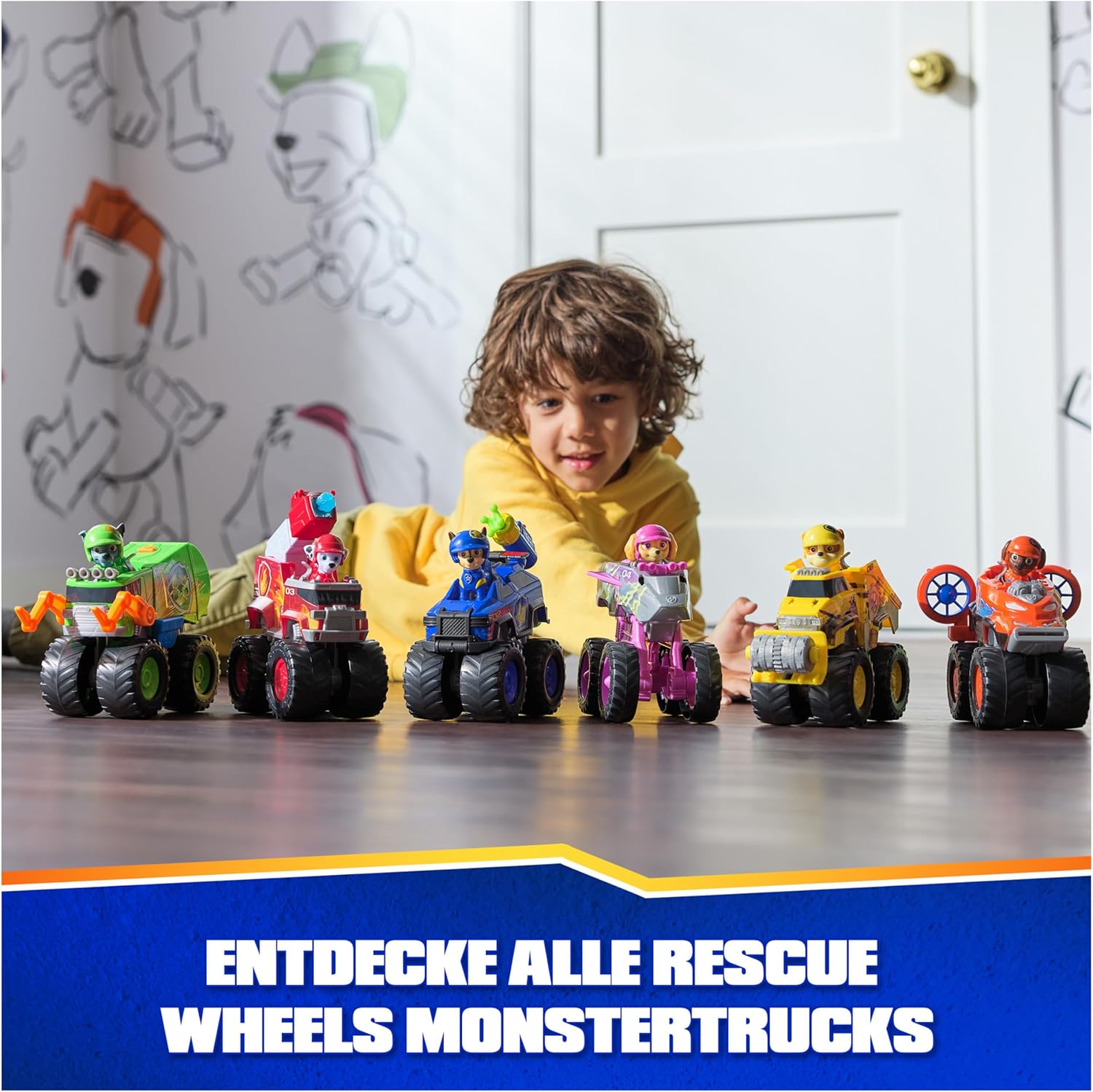 Thumbnail 5 de PAW PATROL Rescue Wheels Rubbles Bulldozer Spielzeug 3 Jahre