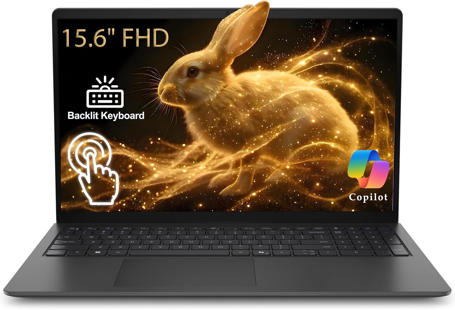 Detalle de Dell 15.6-inch touchscreen laptop
