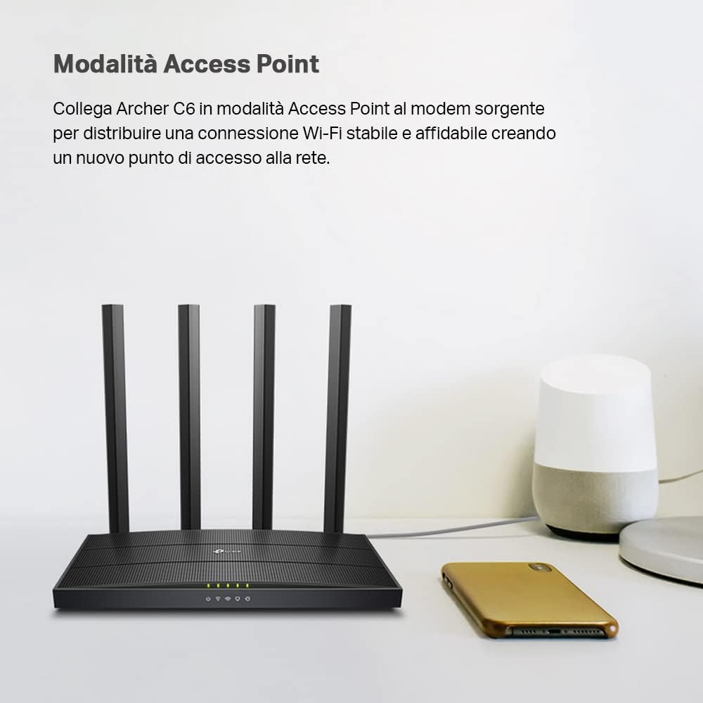 Thumbnail 6 de TP-Link Archer C6: Router Wi‑Fi Dual Band AC1200 con MU-MIMO e Beamforming