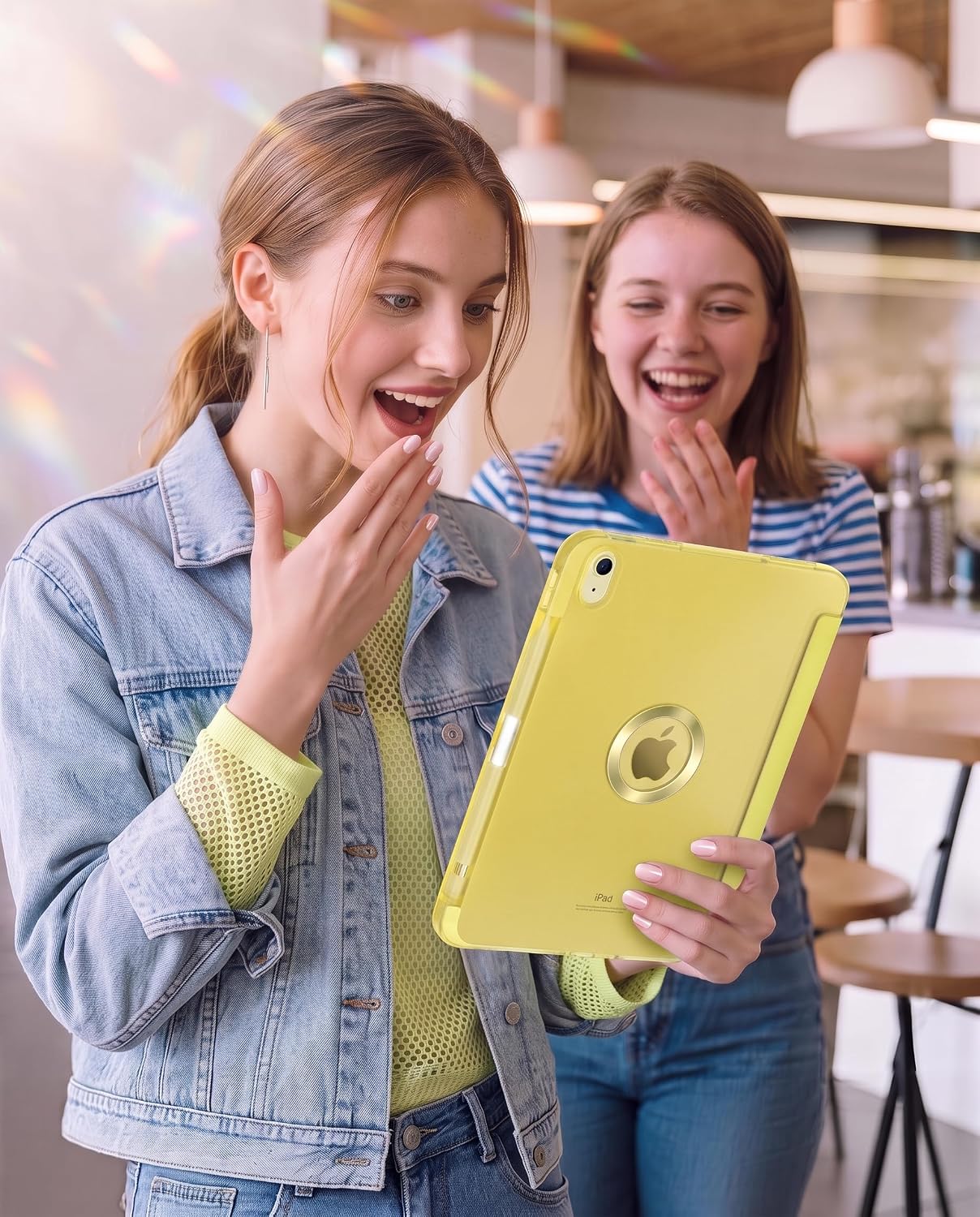 Detalle de ProCase iPad Case with Transparent Hard Back