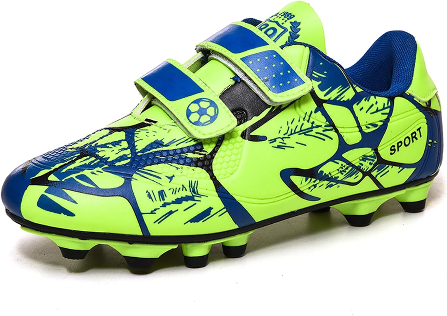 Detalle de BAODLE Scarpe da calcio ragazzi FG/AG professionali da allenamento (FG/AG, all’aperto)