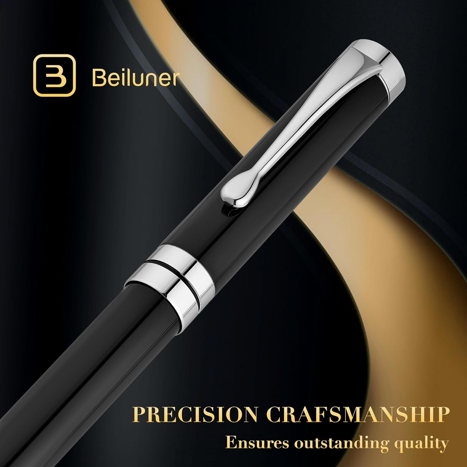 Detalle 2 de BEILUNER Rollerball Pen, Stainless Steel