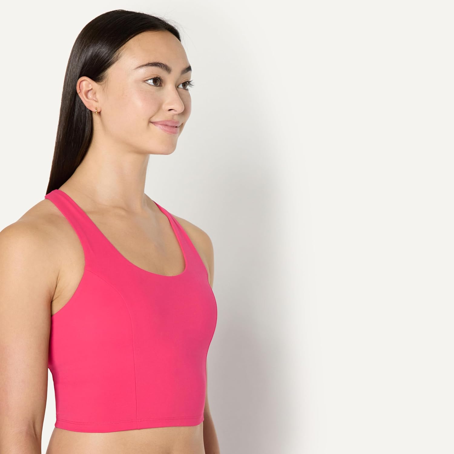 Thumbnail 1 de Amazon Essentials Women's Active Total Train Medium-Support Racerback Crop Tank with Built-in Bra