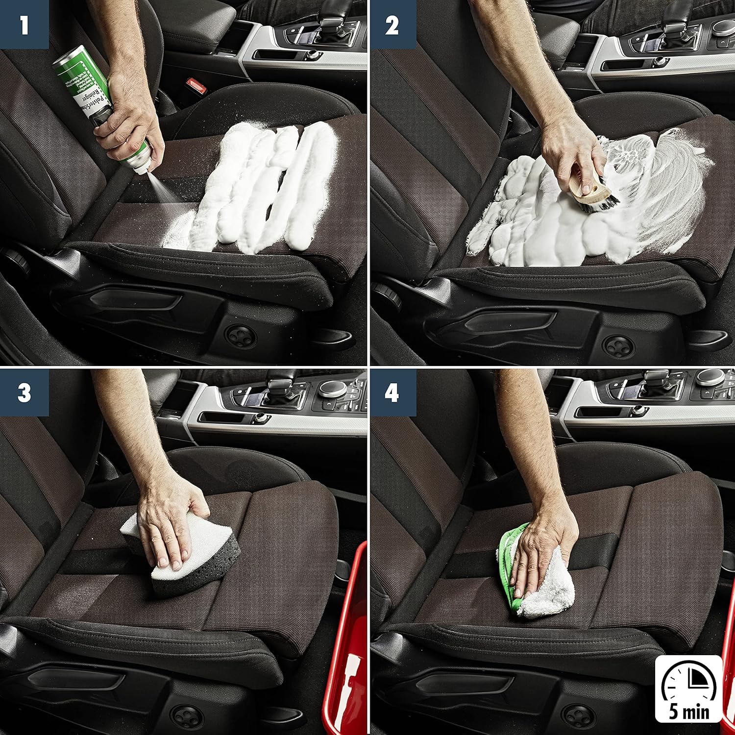 Thumbnail 4 de SONAX Mousse active nettoyage intérieur (400 ml) – nettoyage en profondeur des tissus et tapis