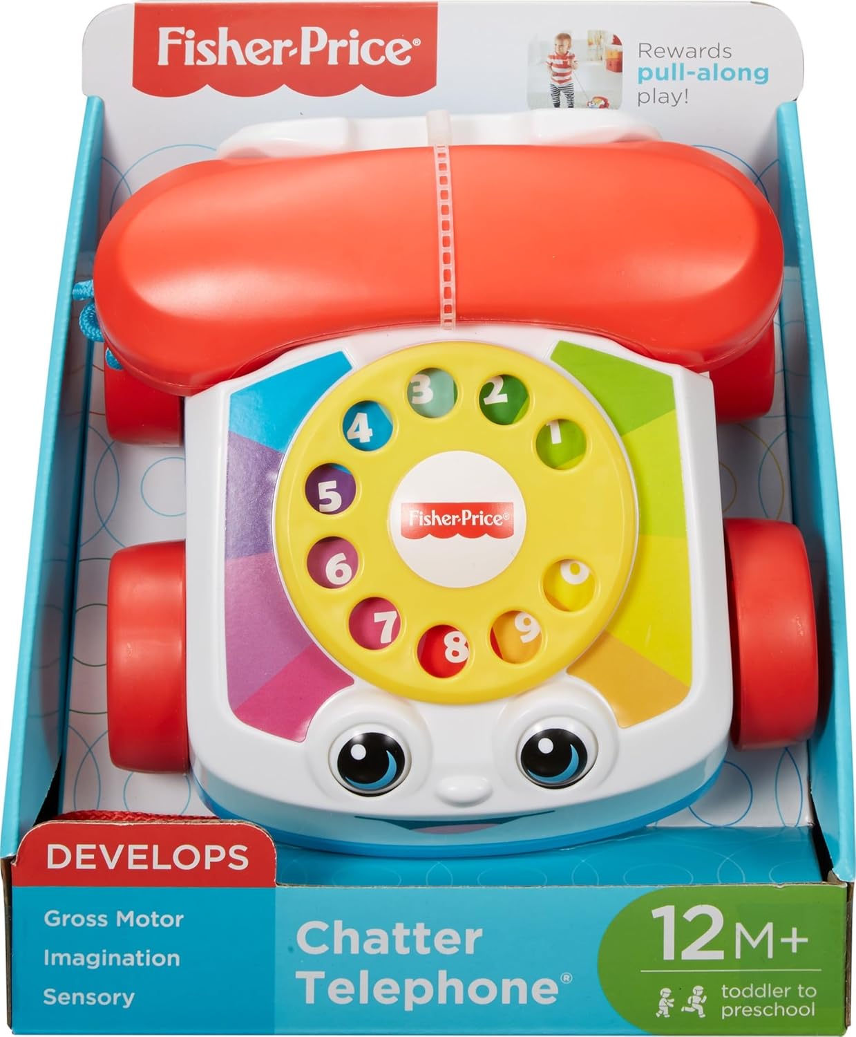 Thumbnail 5 de Fisher-Price Teléfono Carita Divertida 📞 Juguete Educativo para Bebés