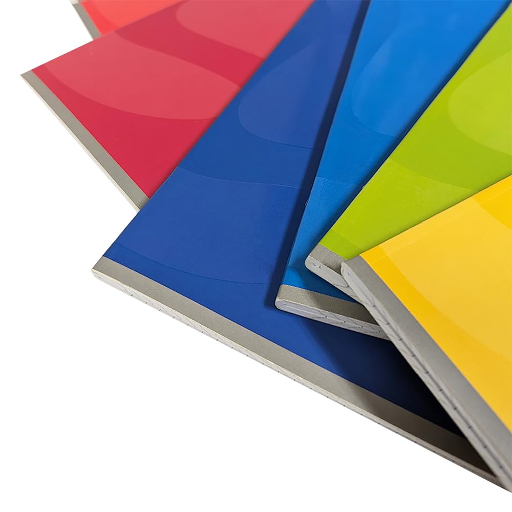 Detalle de BM BeMore Color 80 0110598 – A5-anteckningsbok med 5 mm rutor, 80 g papper, 12-pack