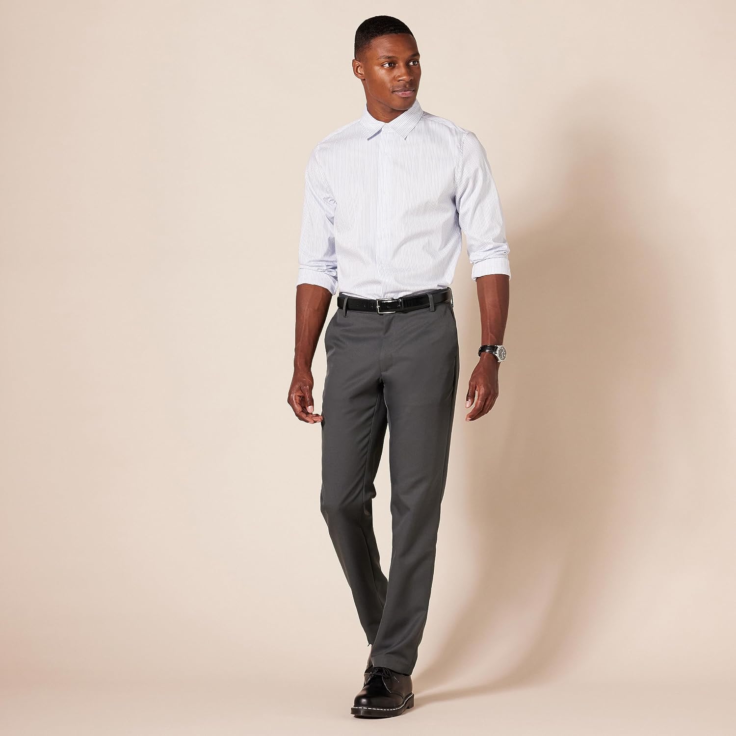 Thumbnail 2 de Amazon Essentials Men's Slim Fit Flat-Front Dress Suit Trousers