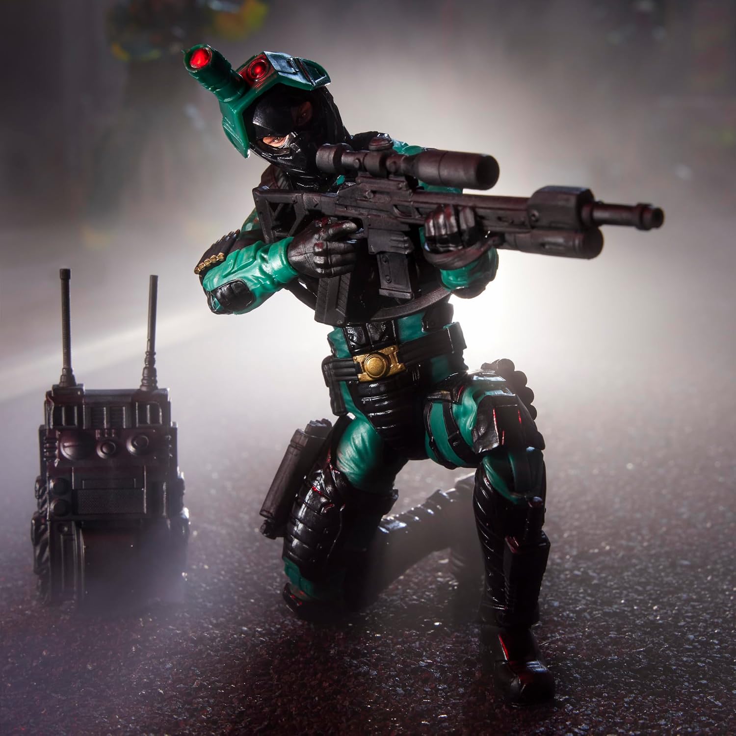 Detalle de G.I. Joe G2273 Night-Viper #187 – figurka 15 cm, 7 akcesoriów