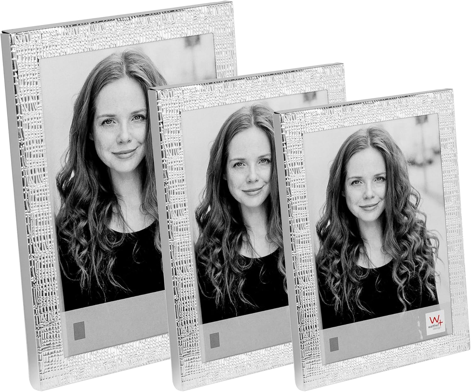 Thumbnail 1 de Cadre photo Mirja AB520S Cadre Photo Pour Portrait en Aluminium - 15 x 20 cm, Argenté