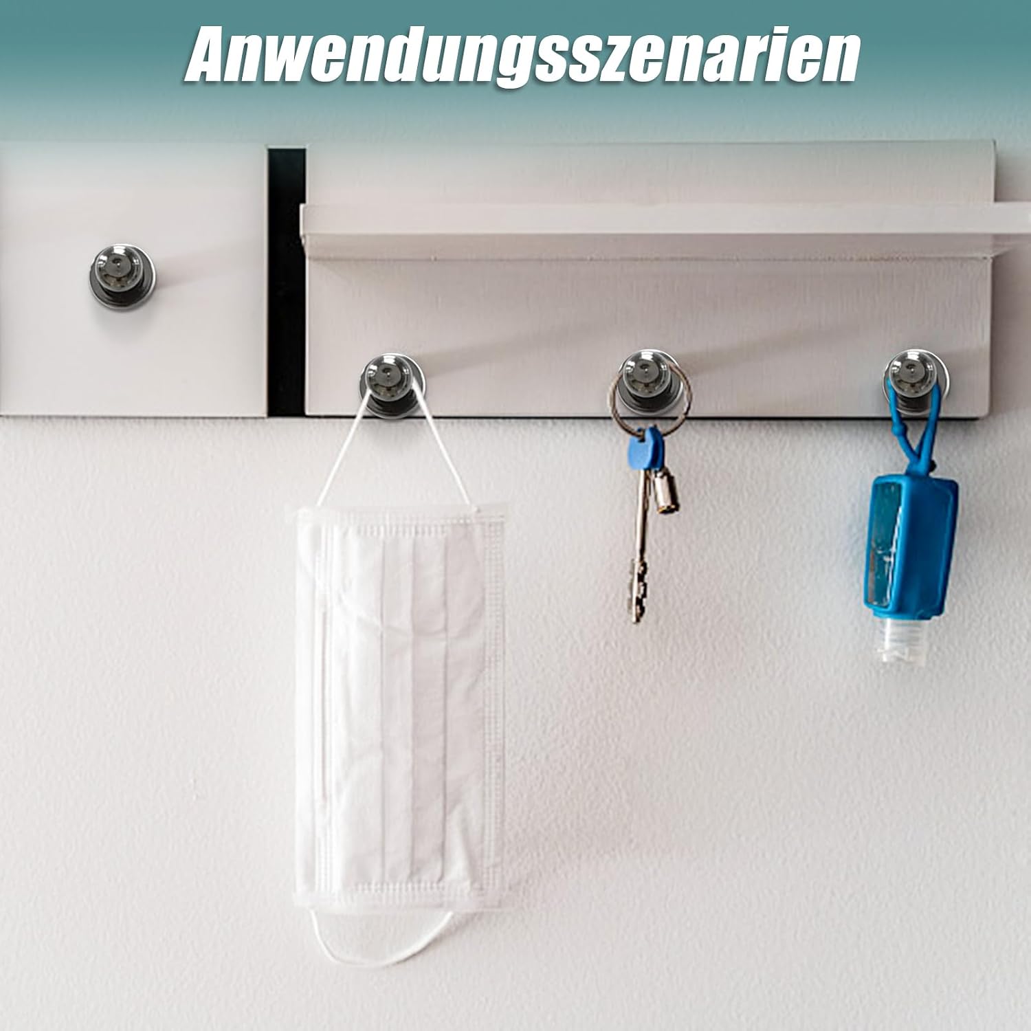 Detalle de 35 Stück Neodym Magnet Extra Stark – 12 x 16 mm, Glänzend Schwarz (Set)