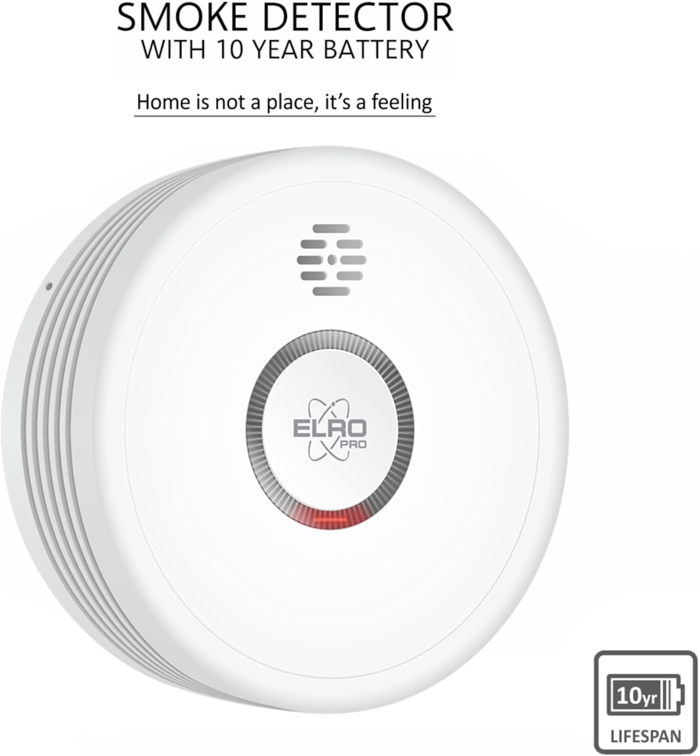 Thumbnail 1 de ELRO PRO PS4910 Rilevatore di fumo con batteria 10 anni