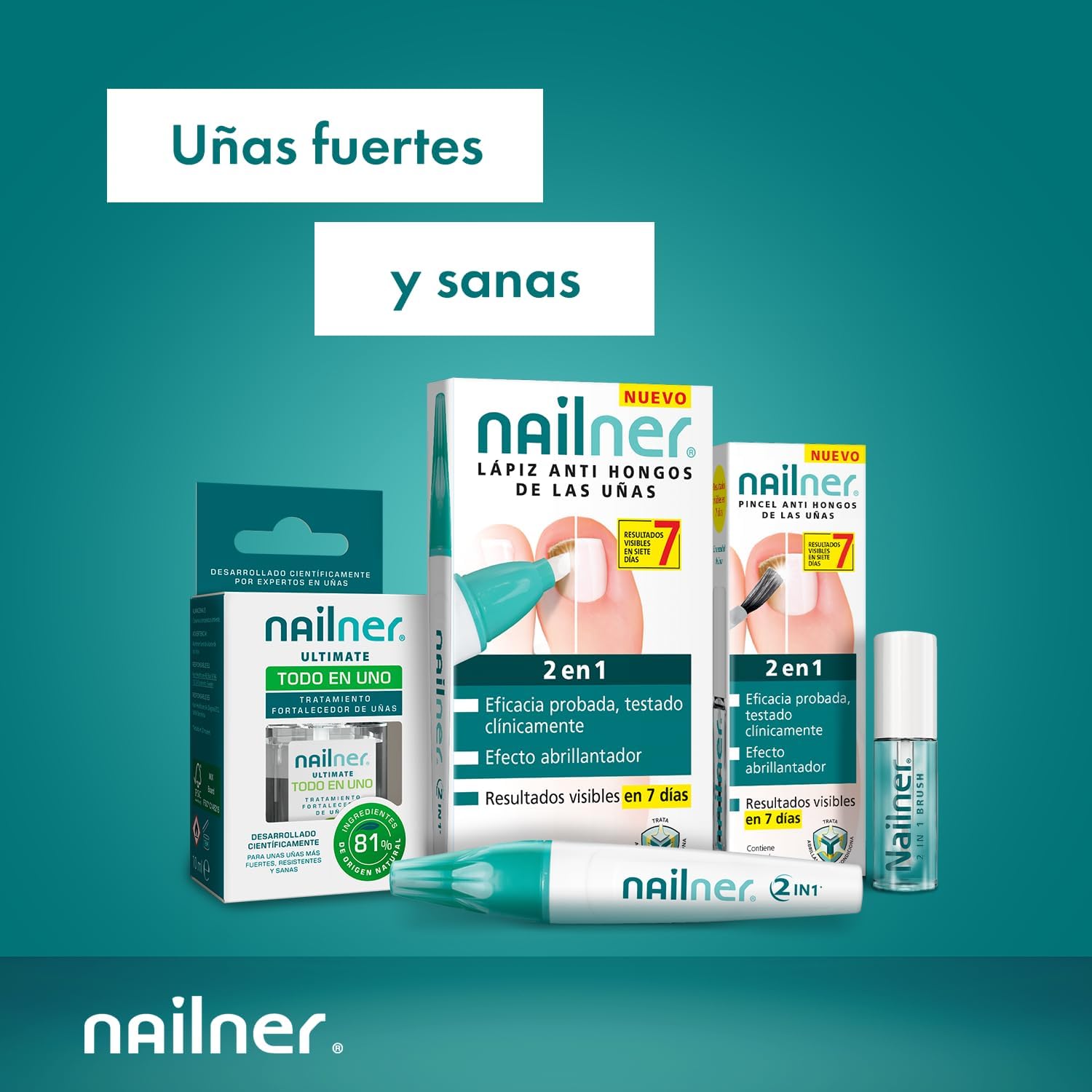 Thumbnail 5 de Nailner Ultimate 10ml - Tratamiento y Esmalte Fortalecedor 💅