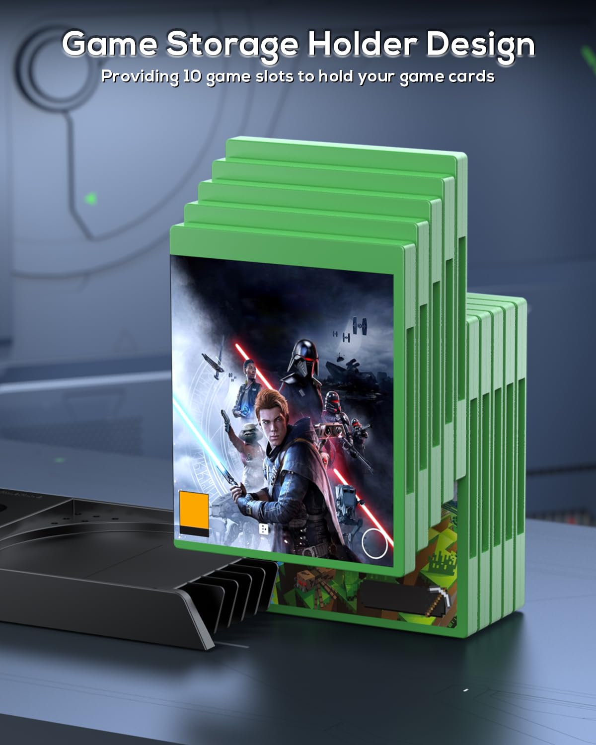 Thumbnail 6 de MENEEA Xbox Series X Charging Stand 1400mAh