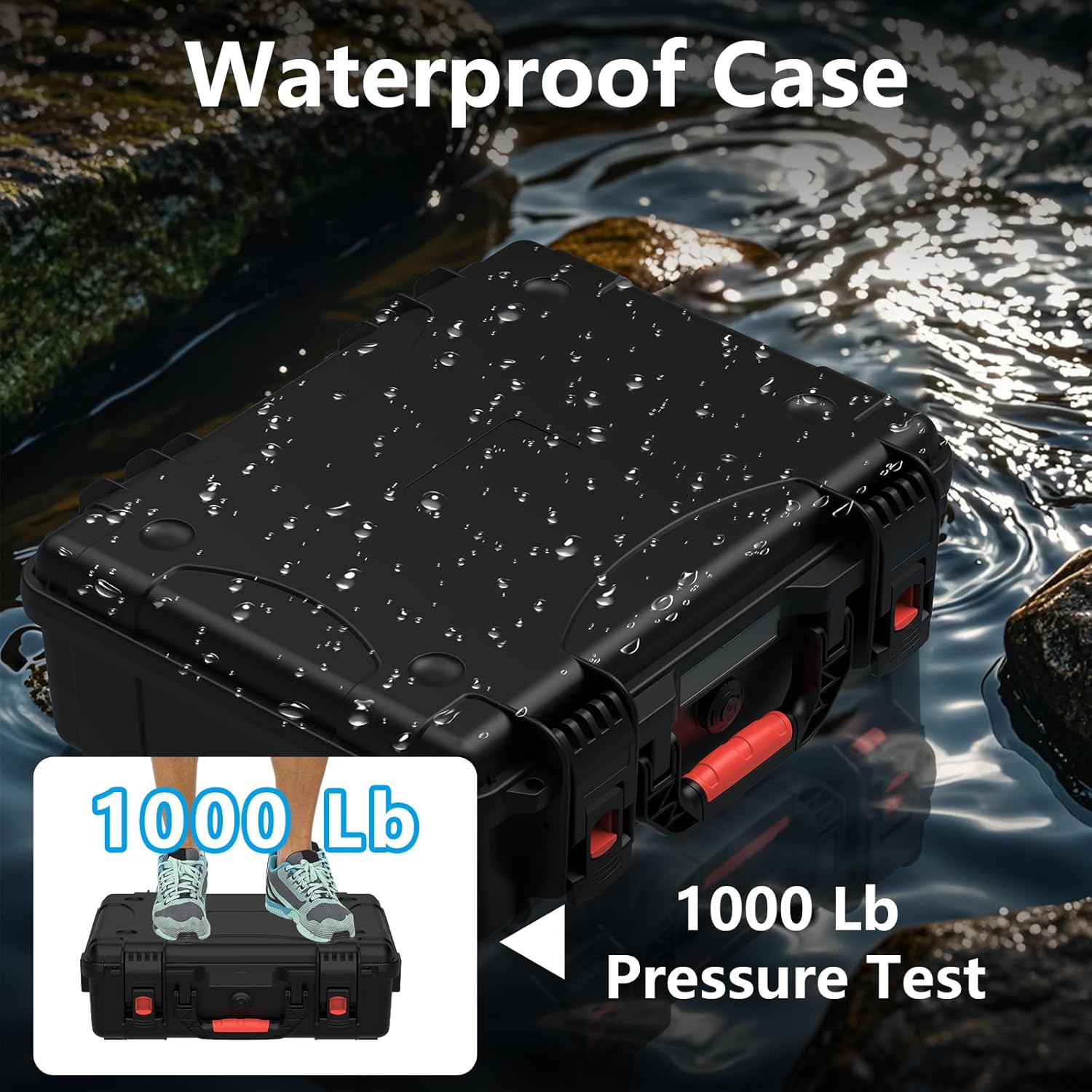 Detalle 2 de MEKEET Starlink Mini Case IP67 Waterproof Hard Case