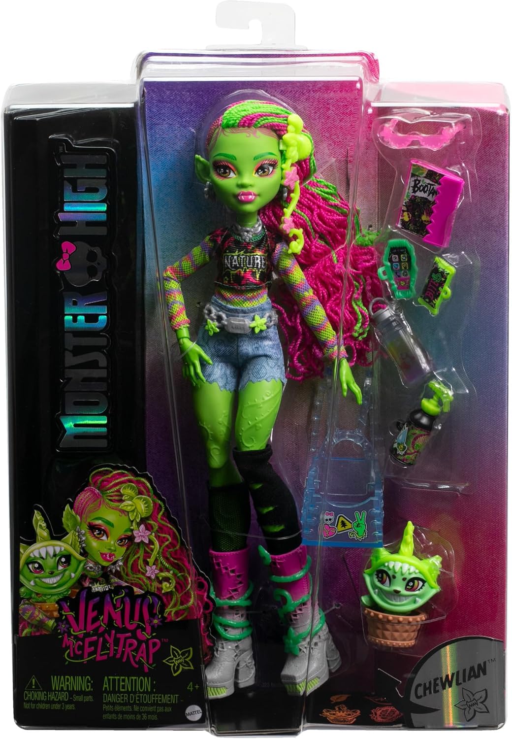 Detalle 2 de Venus McFlytrap Monster High bambola 4+