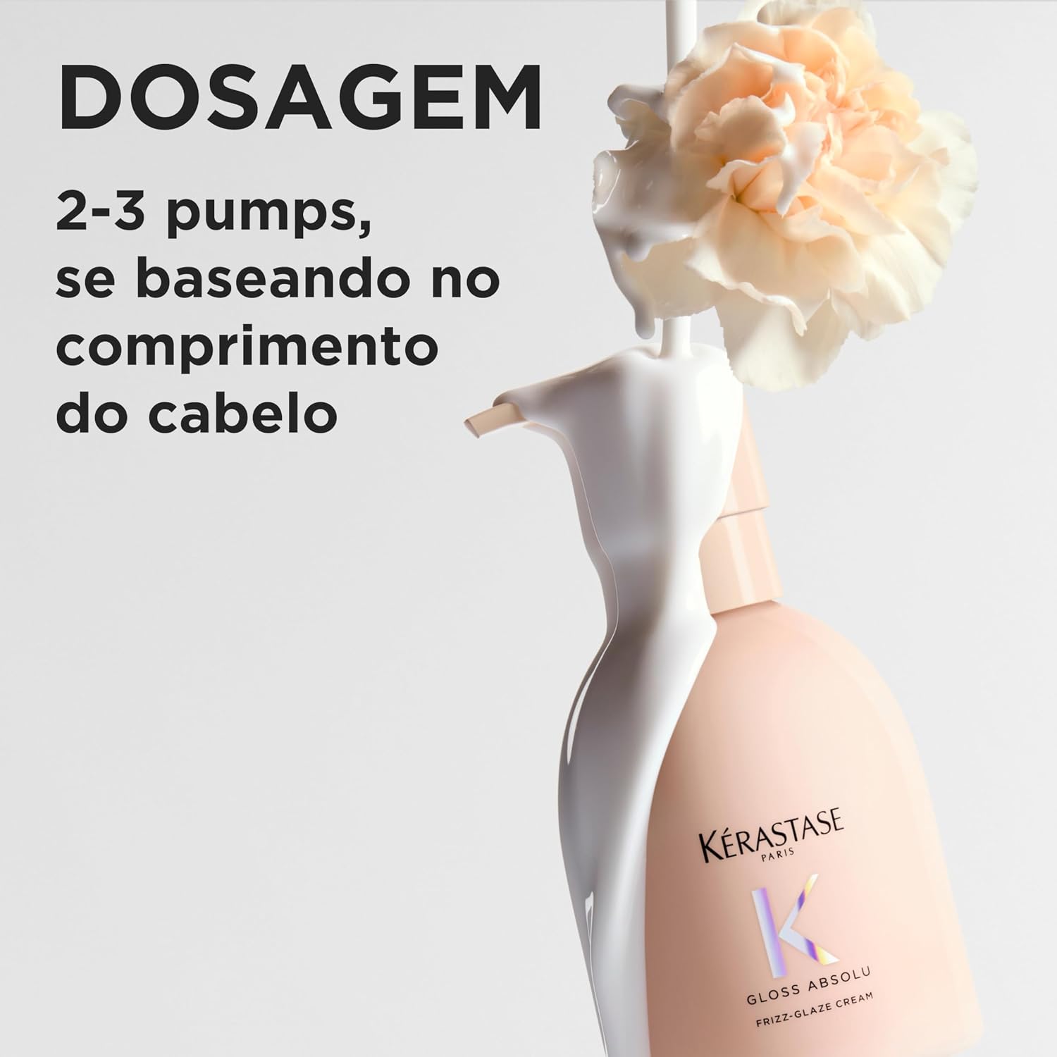 Thumbnail 6 de Kérastase Gloss Absolu Frizz-Glaze Cream: Leave-In Conditioner with Heat Protection