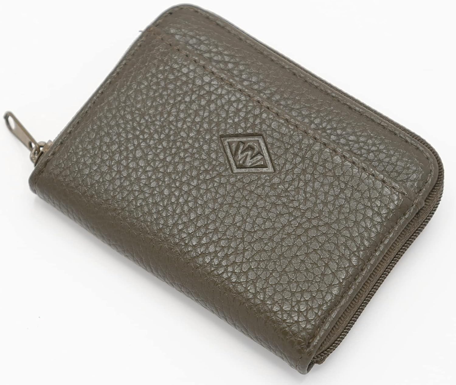 Detalle de Van Der Rich ® Piccolo Portafoglio in Pelle con Portachiavi per Donna