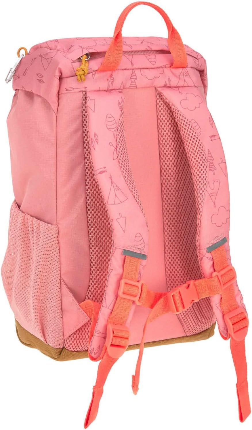 Detalle de LÄSSIG Mini Outdoor Backpack Adventure – Kinderrucksack 9 Liter, ab 3 Jahren, Blau