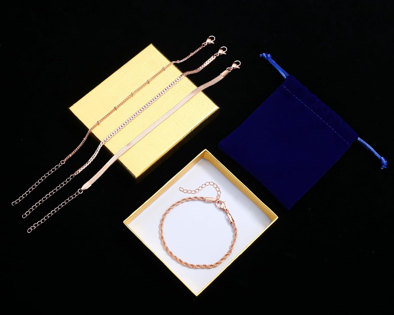 Thumbnail 3 de XIANNVXI bracelet set 925 silver 4 pack