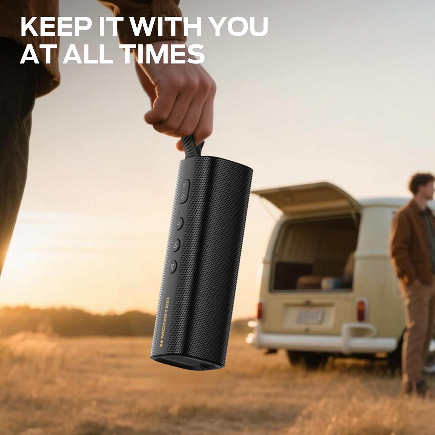 Detalle de Monster S290 S38 Portable Bluetooth Speaker, 30W Stereo, Bluetooth 6.0, IPX6