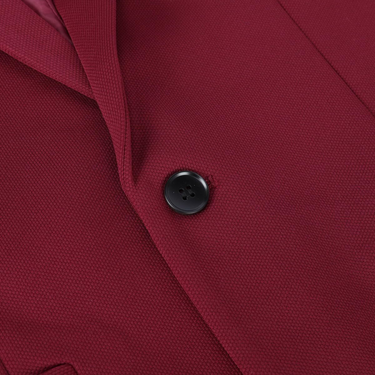 Detalle de Allthemen Blazer Homme Slim Fit – Veste de Costume élégante et polyvalente