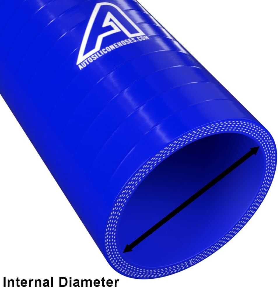 Detalle de 51mm ID Black 45° Silicone Elbow Hose