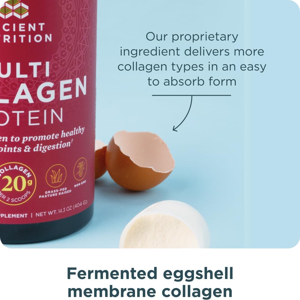 Thumbnail 4 de Ancient Nutrition Multi Collagen Protein Unflavored Powder with Vitamin C