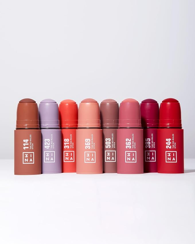 Thumbnail 6 de 3INA The No Rules Stick 503 Nude 💄 Colorete en Barra 3 en 1