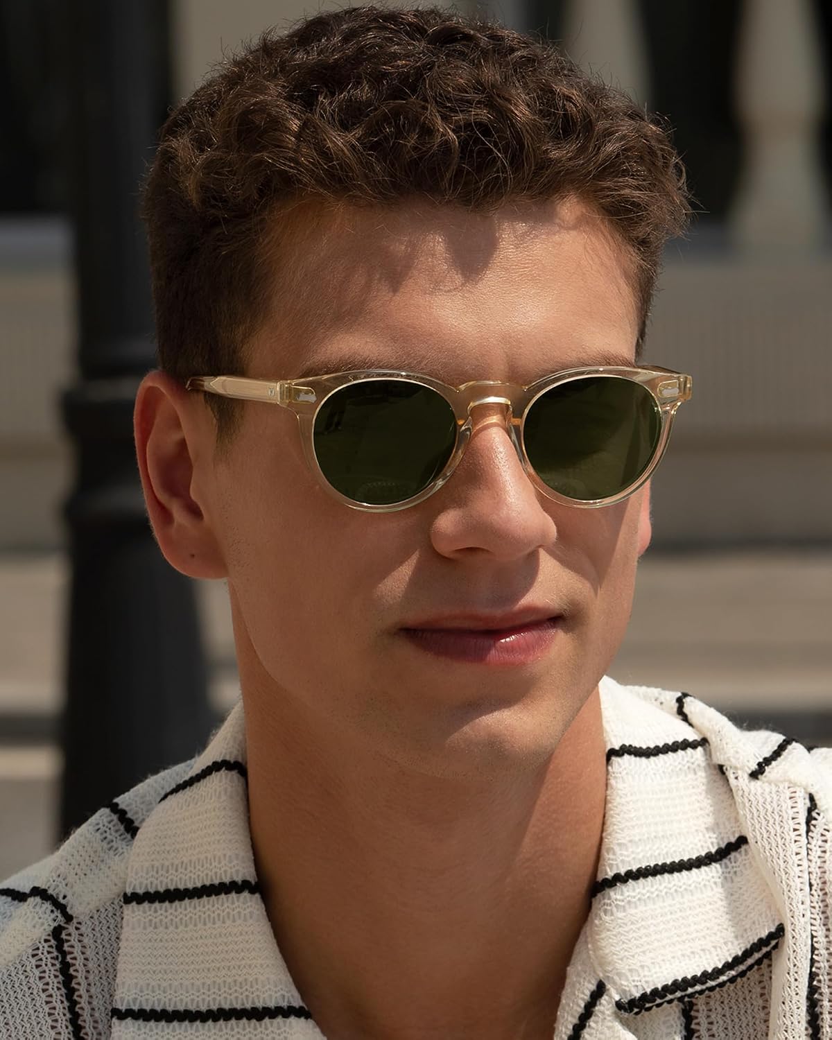 Thumbnail 2 de CARFIA CA5506 Polarised round sunglasses UV400 🕶