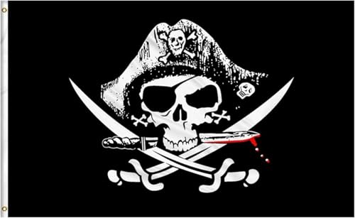 Vsosfiza Jolly Roger 90x150cm bandera pirata 🏴☠