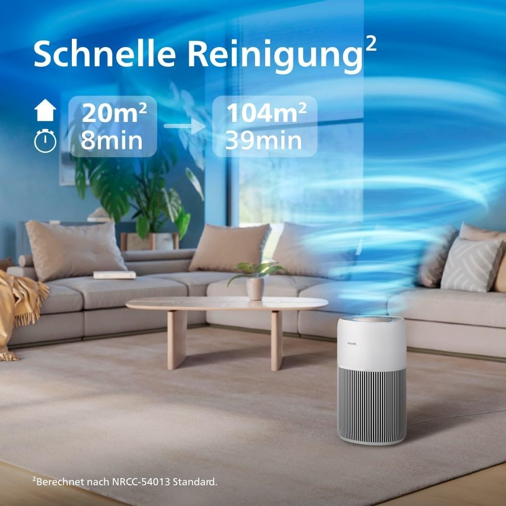 Thumbnail 3 de Philips 2200 Series Luftreiniger 104 m² 🌬