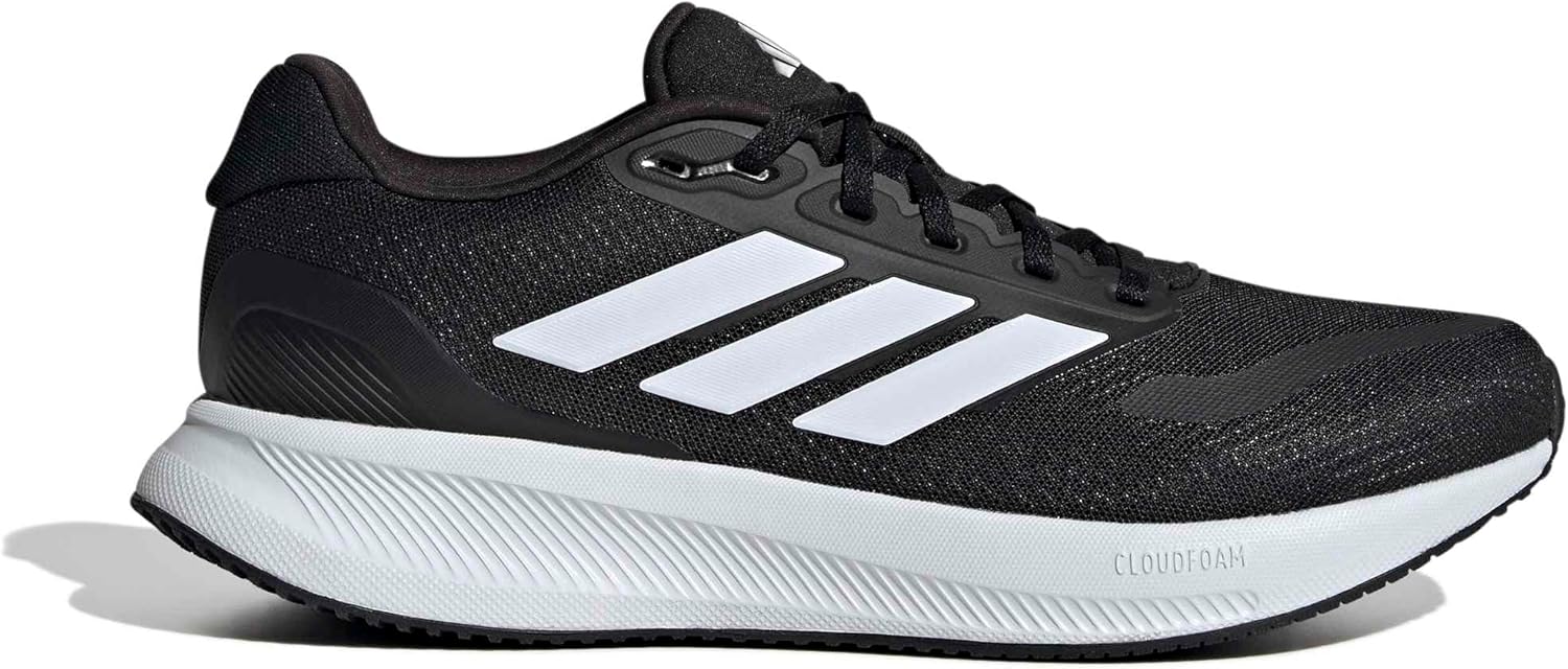 Thumbnail 2 de adidas Men's Runfalcon 5 Running Shoes — Core Black/Cloud White, UK 9