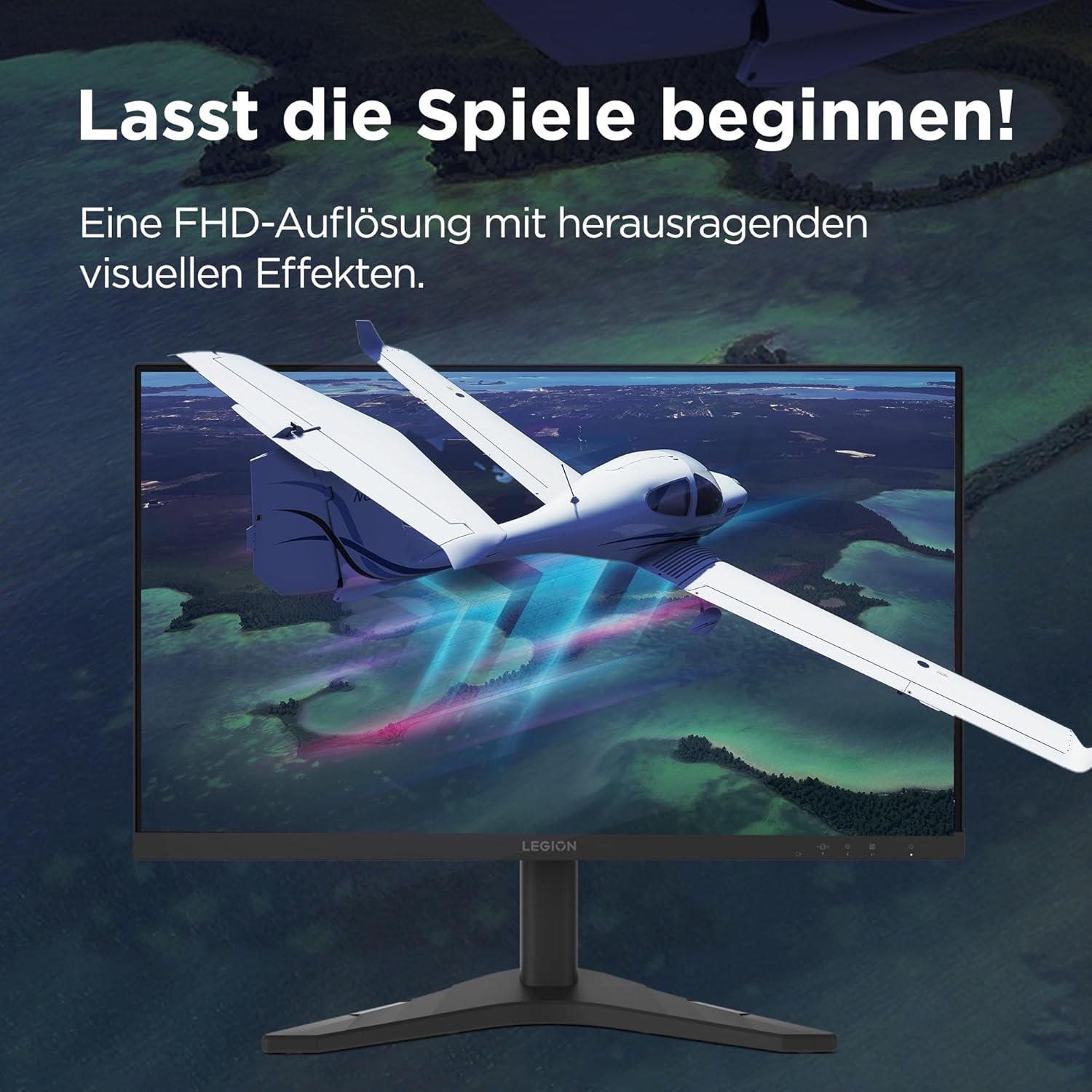 Thumbnail 6 de Lenovo Legion R24s – 24-Zoll Gaming-Monitor mit IPS-Panel, 144 Hz und 1 ms Reaktionszeit
