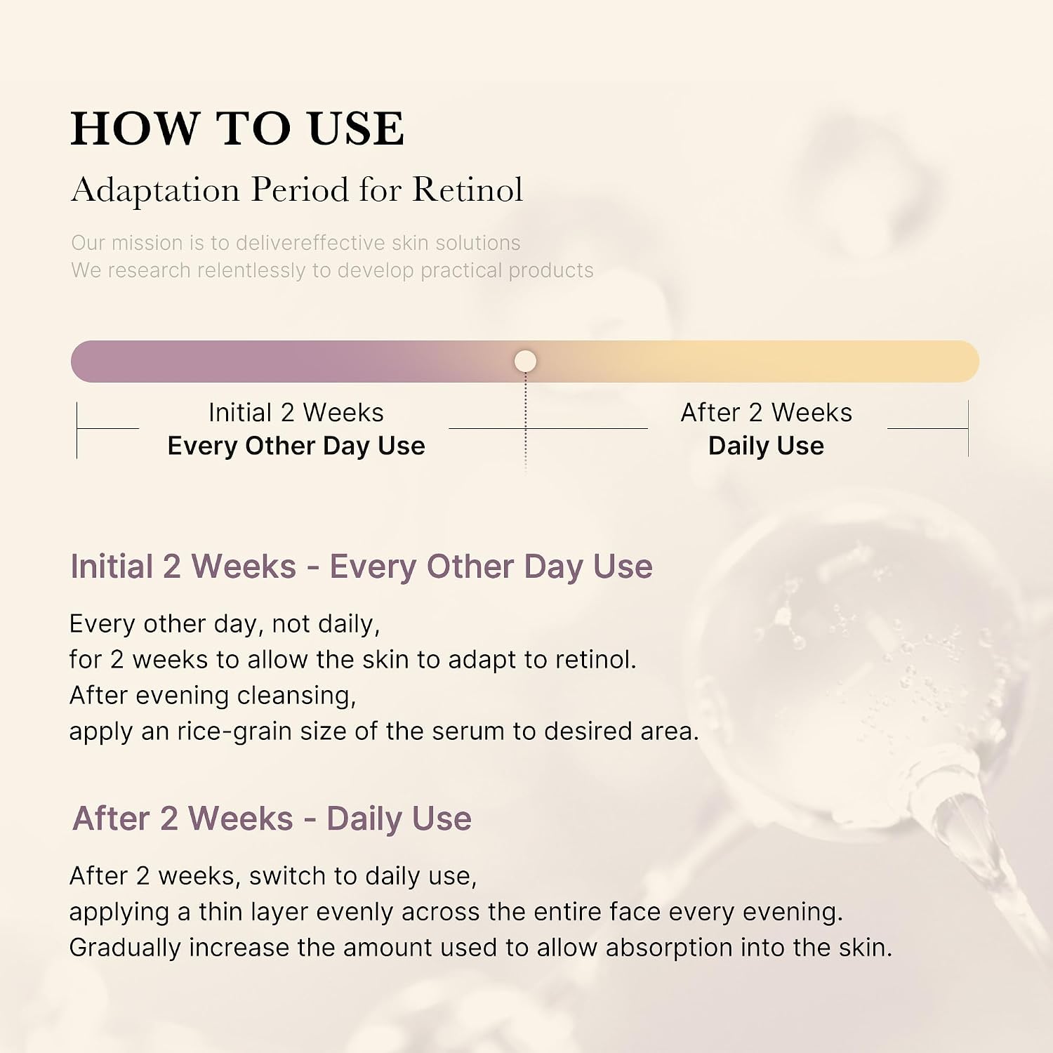 Detalle 2 de medicube Deep Reviving Bakuchiol Retinol Serum 1.01 oz