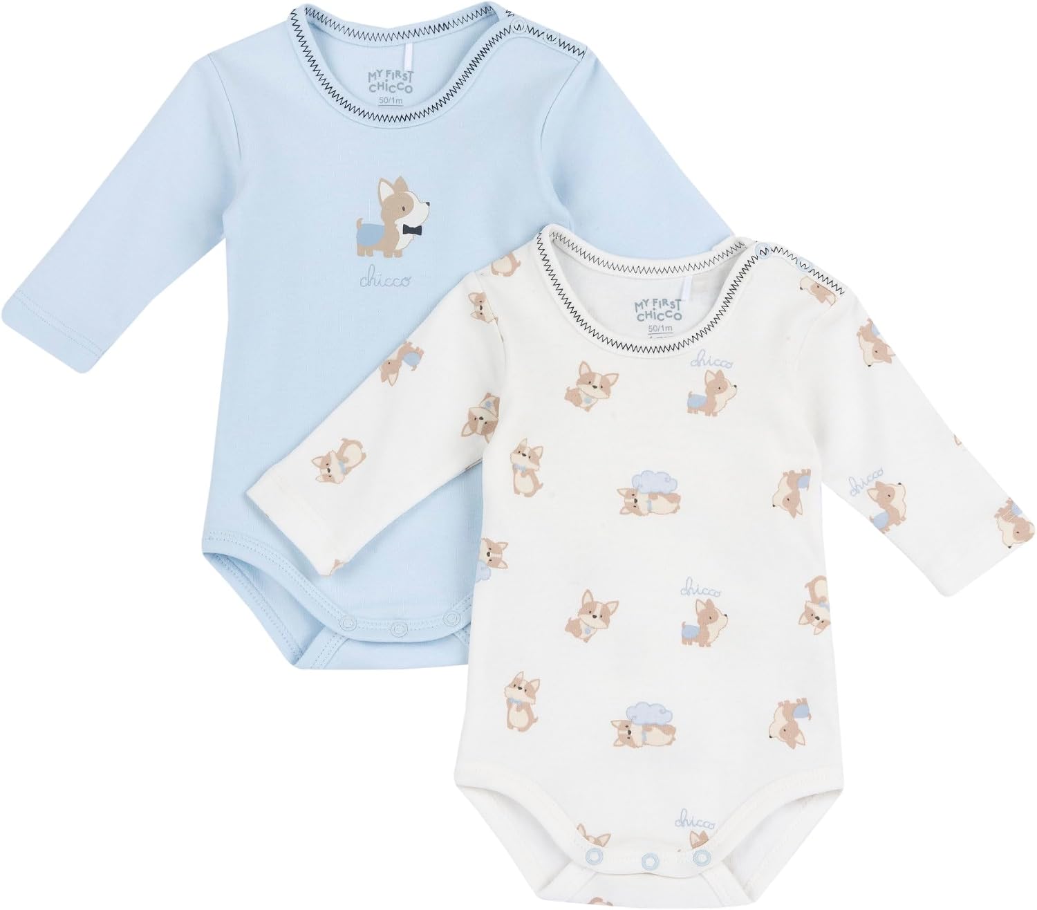 Detalle de Chicco Body neonato 0-24 mesi in cotone