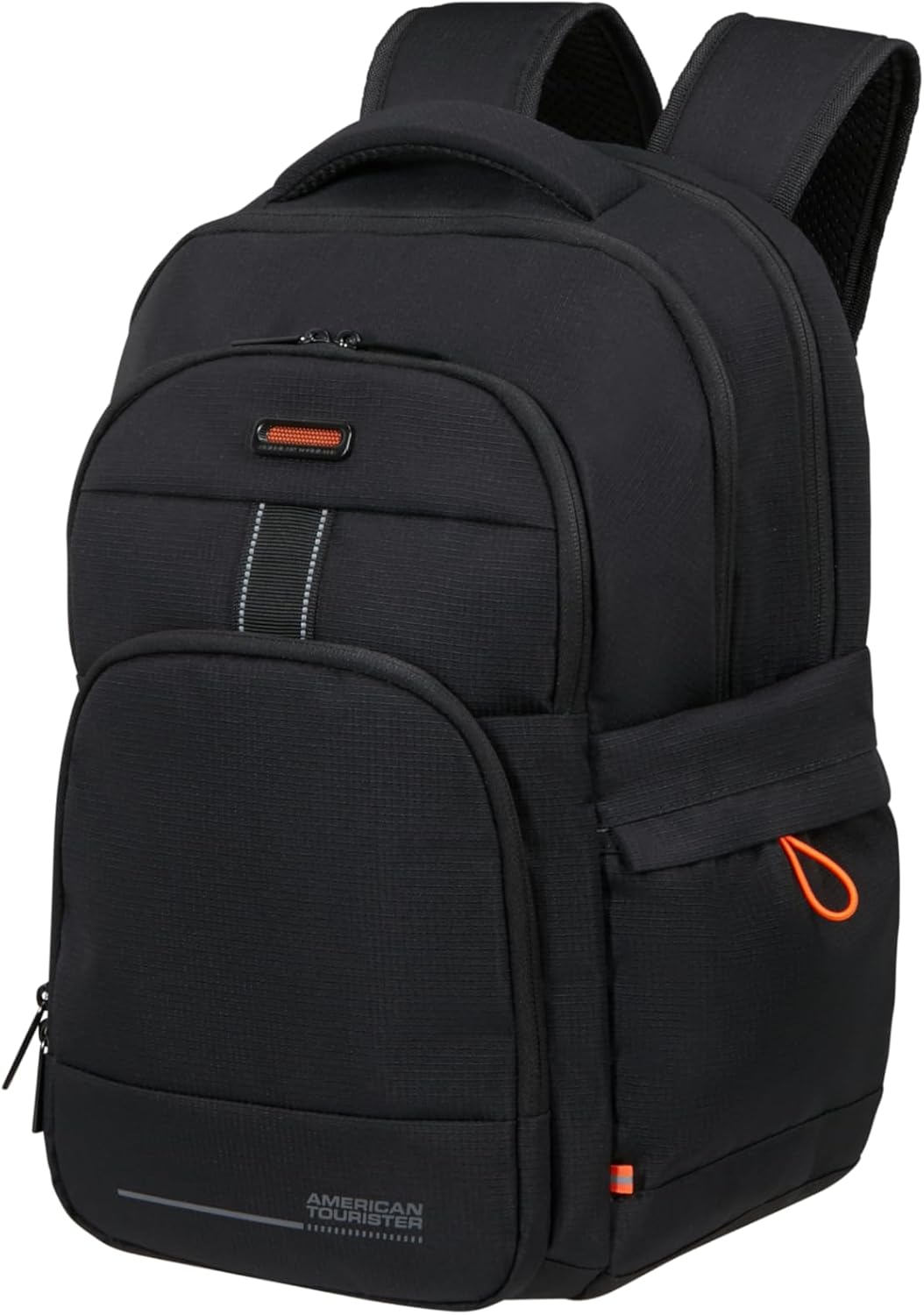 Detalle 2 de American Tourister At Work Laptop-Rucksack 13,3–14,1 Zoll Black/Orange
