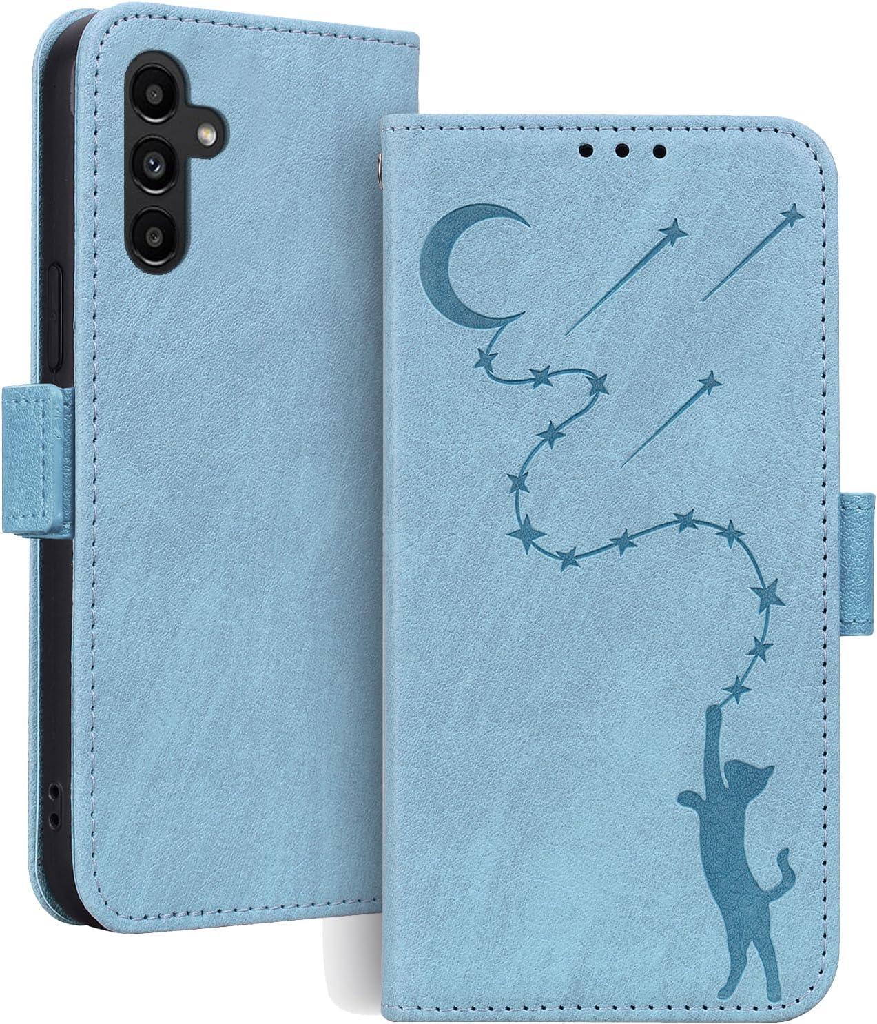Detalle de Samsung Galaxy A24 wallet case, PU leather