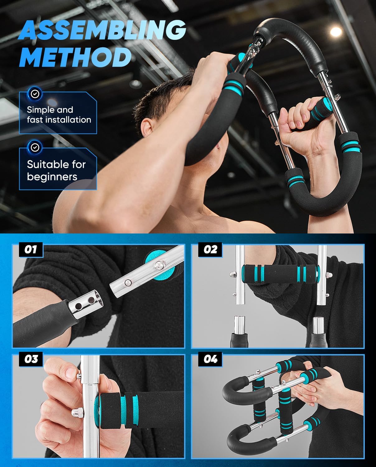 Thumbnail 6 de Saker Twister Arm Trainer: Adjustable Forearm Strengthener for Home Workouts