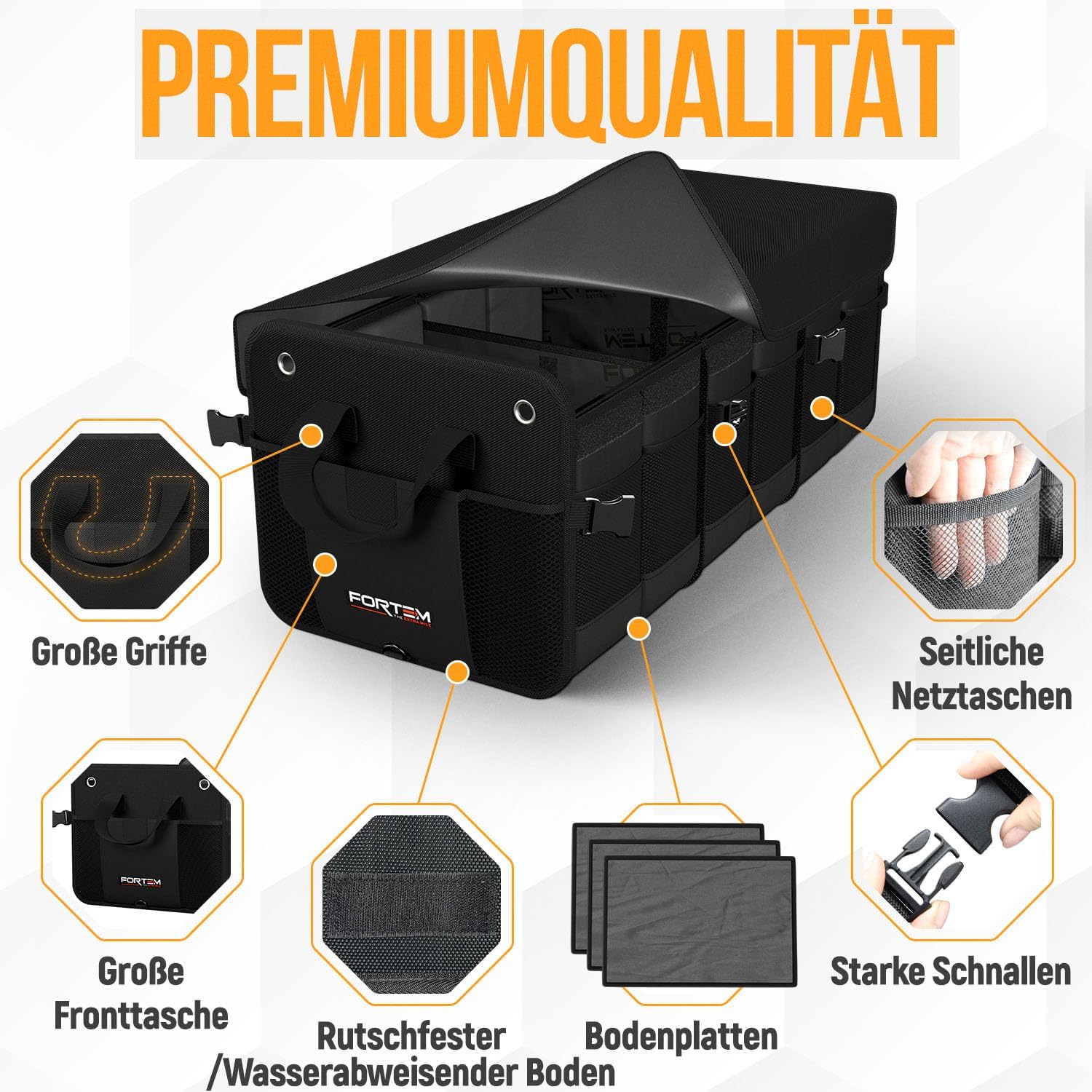 Detalle 2 de FORTEM Kofferraum Organizer