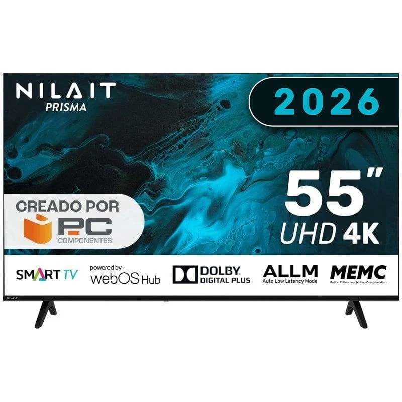 Detalle 2 de Nilait Prisma 55UD7004ST: Smart TV 55" 4K WebOS con Barra Harmony de 30 W