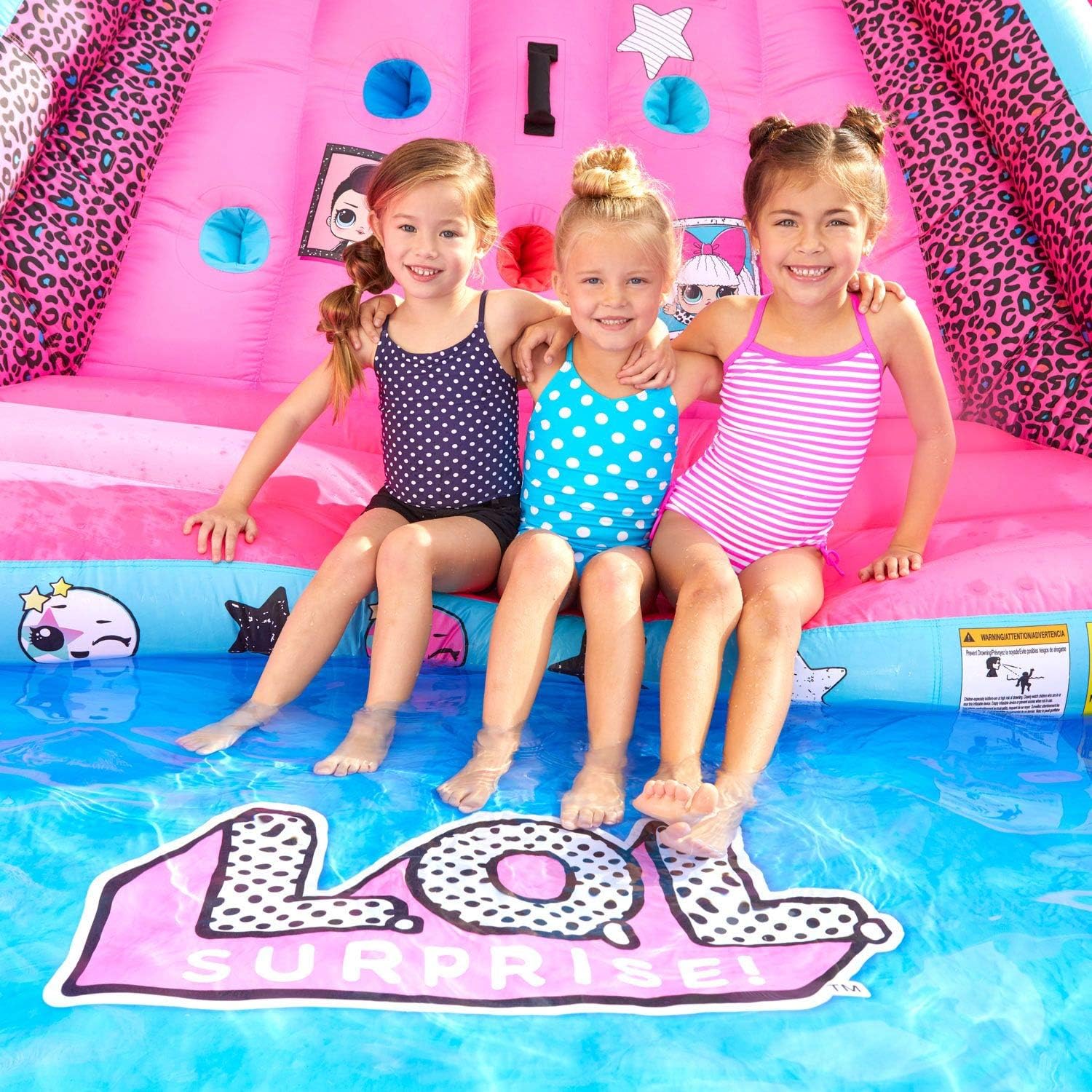 Detalle 1 de L.O.L. Surprise Inflatable Water Slide River Race