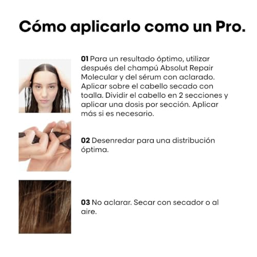 Thumbnail 8 de L’Oréal Professionnel Absolut Repair Molecular ✨ Mascarilla Repara